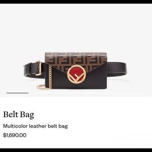 Fendi belt bag